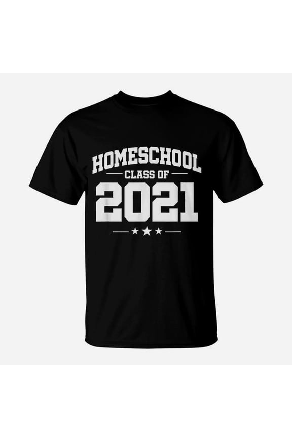 Homeschoo Senior Graduation Class Of 2021 TShirt