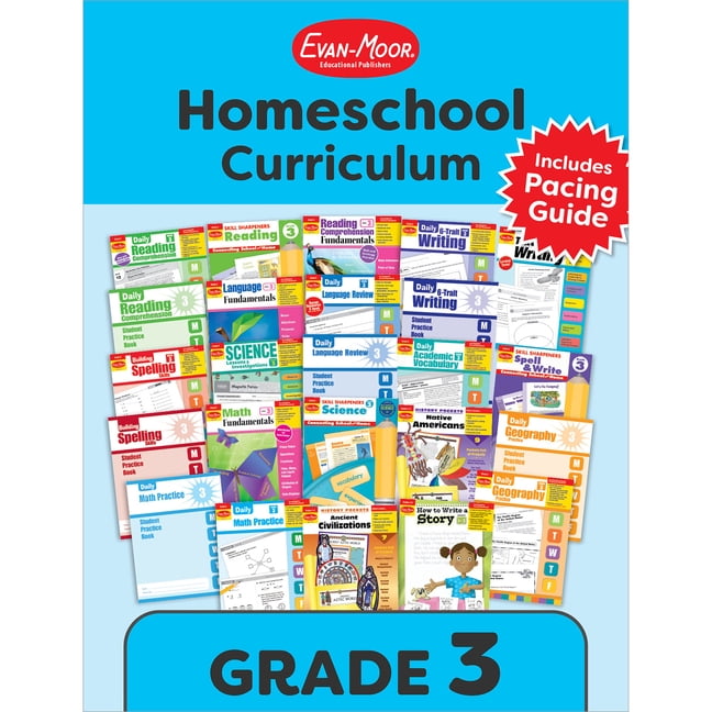 Homeschool Curriculum Homeschool Curriculum, Grade 3, (Paperback)