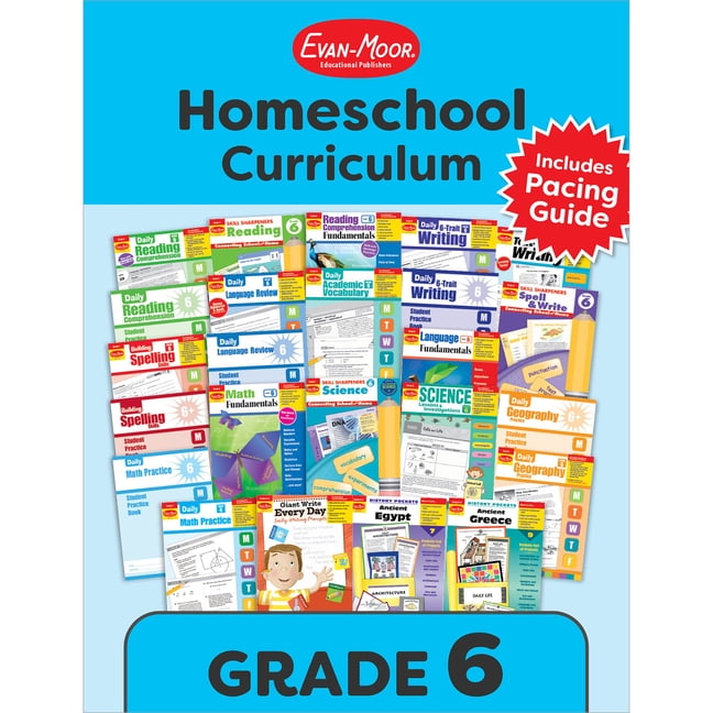 Homeschool Curriculum Homeschool Curriculum, Grade 6, (Paperback)