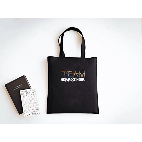 Homeschool Team Homeschooler Homeschooling Teacher Graphic Gift Art Tote Bags