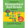 thumbnail image 1 of Homeschool Workbooks The Essential Homeschool 2nd Grade Workbook: 135 Fun Curriculum-Based Exercises to Build Skills in Reading, Writing, and, (Paperback), 1 of 2