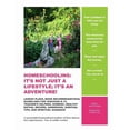 thumbnail image 1 of Homeschooling: It's Not Just A Lifestyle; It's An Adventure!: Lesson Plans, Book Recommendations, Guidelines For Teachin, (Paperback), 1 of 1