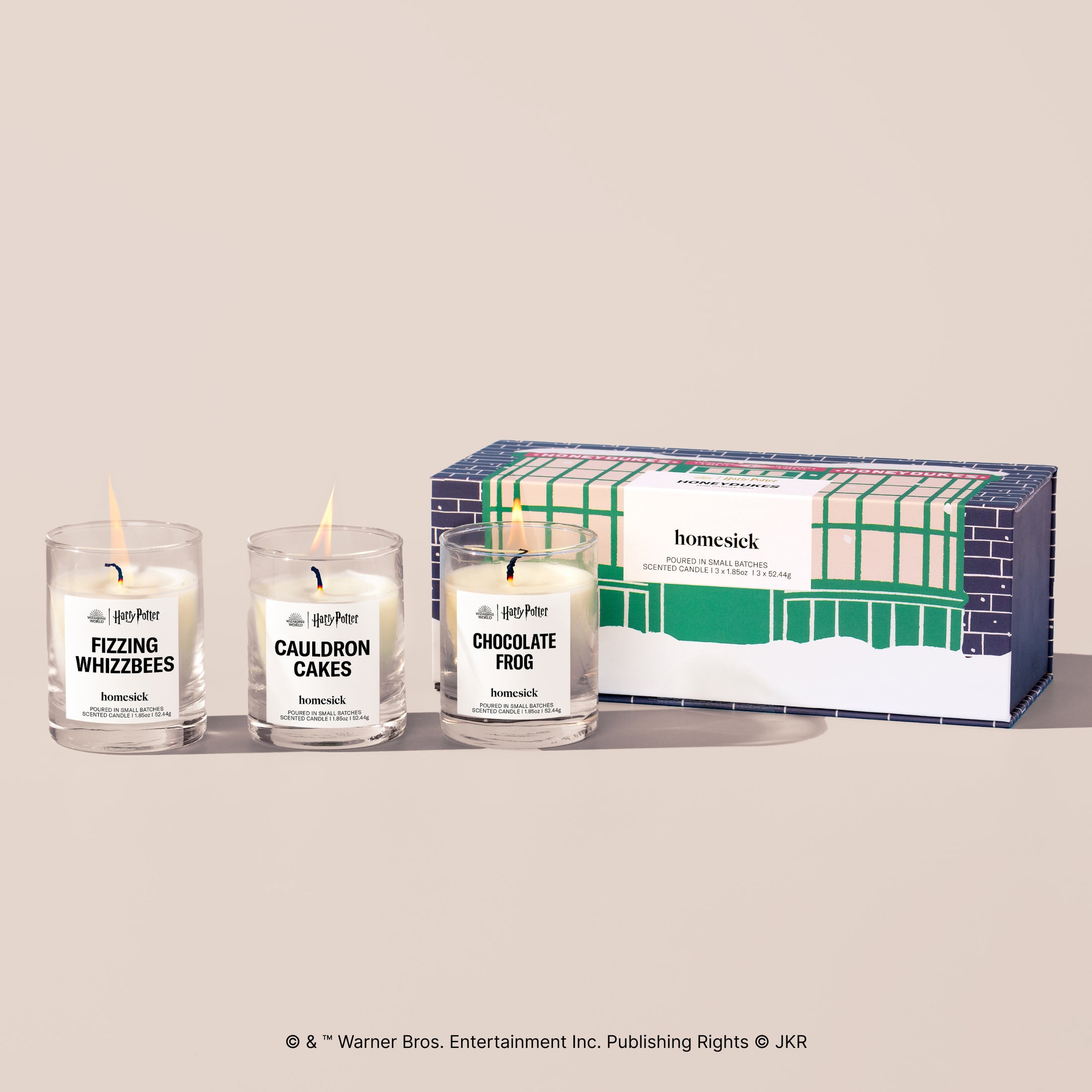 Homesick Harry Potter Honeydukes Mini Candle Trio Set - Thumbnail 2