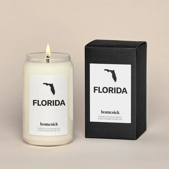 Homesick Premium Scented Candle, Florida