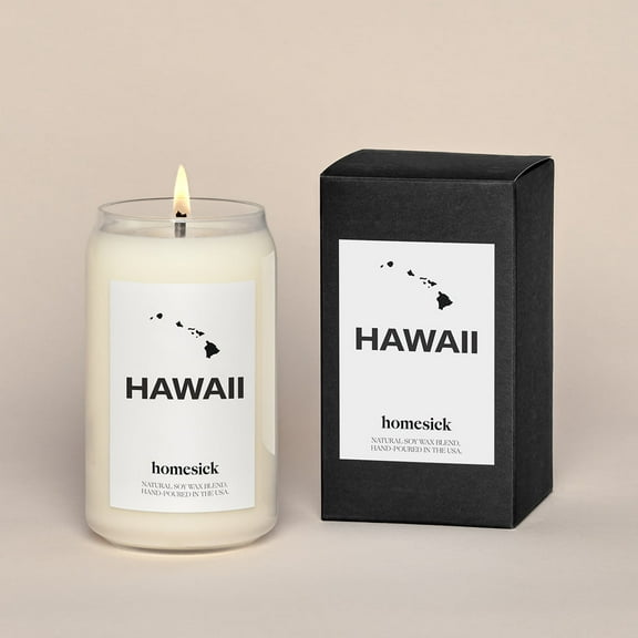 Homesick Premium Scented Candle, Hawaii