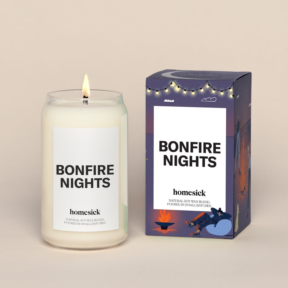 Homesick Scented Candle - Bonfire Nights