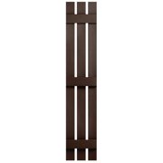 Homeside 3 Board and Batten Split Vinyl Shutters (1 Pair)