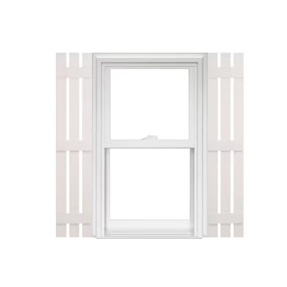 Homeside 3 Board and Batten Split Vinyl Shutters (1 Pair)
