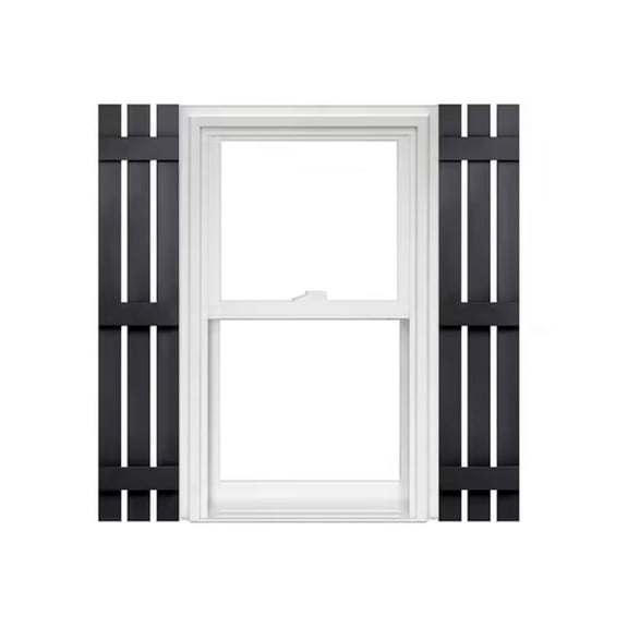 Homeside 3 Board and Batten Split Vinyl Shutter (1 Pair)