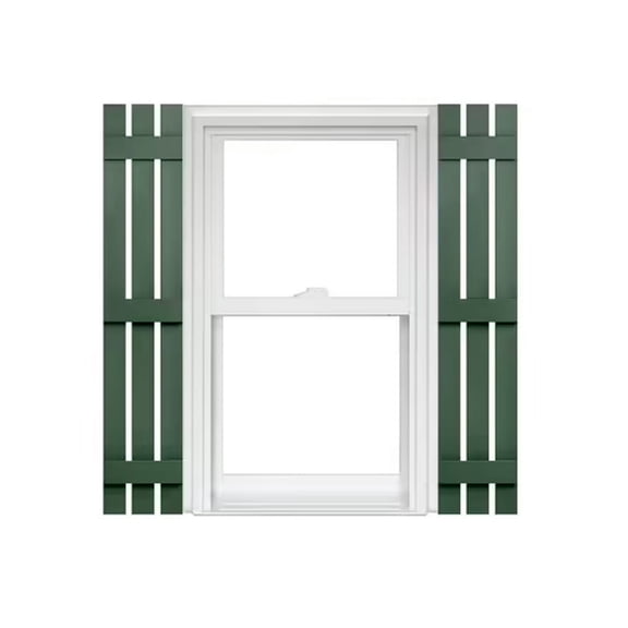Homeside 3 Board and Batten Split Vinyl Shutters (1 Pair)
