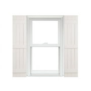 Homeside 4 Board and Batten Joined Vinyl Shutters (1 Pair)