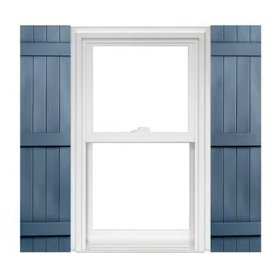 Homeside 4 Board and Batten Joined Vinyl Shutters (1 Pair)
