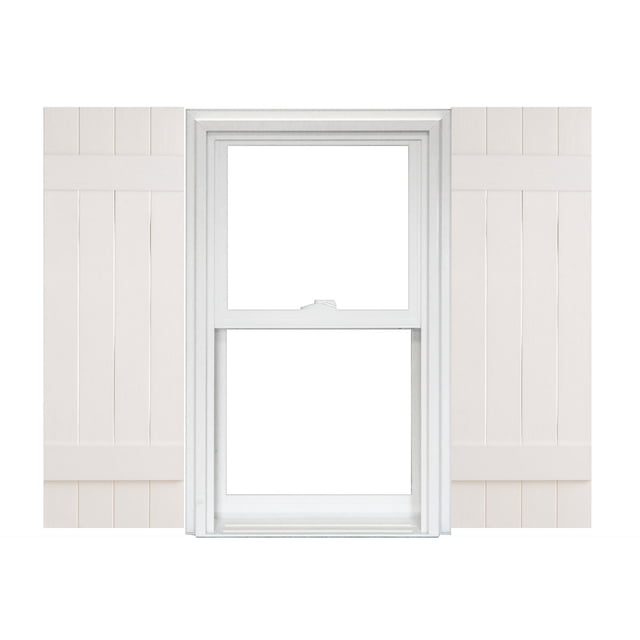Homeside 4 Board and Batten Joined Vinyl Shutters (1 Pair) In Stock Now ...