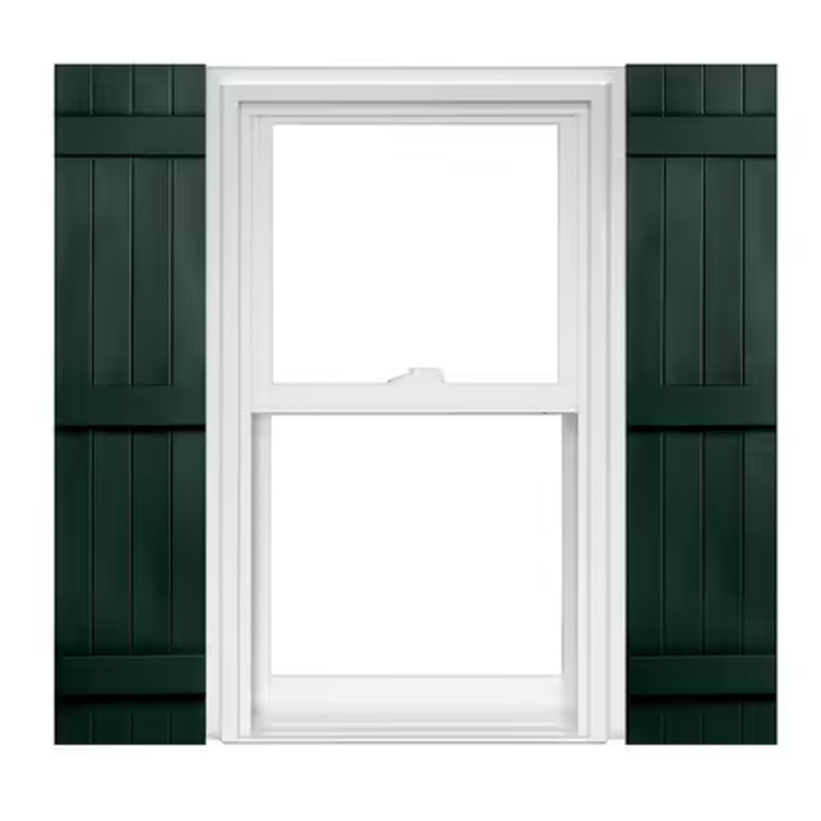 Homeside 4 Board and Batten Joined Vinyl Shutters (1 Pair) - Walmart.com