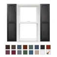 thumbnail image 1 of Homeside Open Louver Vinyl Shutters (1 Pair), 1 of 5