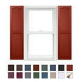 thumbnail image 1 of Homeside Open Louver Vinyl Shutters (1 Pair), 1 of 5