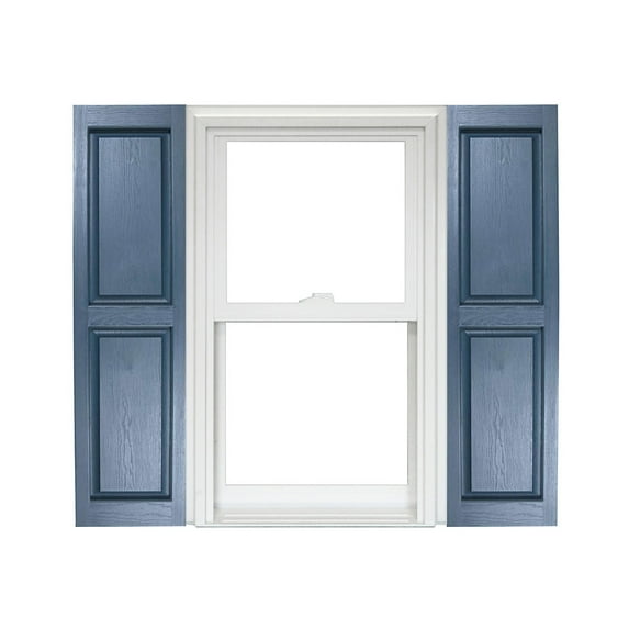 Homeside Raised Panel Vinyl Shutters (1 Pair)