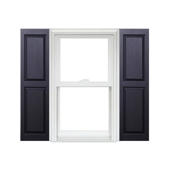 Homeside Raised Panel Vinyl Shutters (1 Pair)