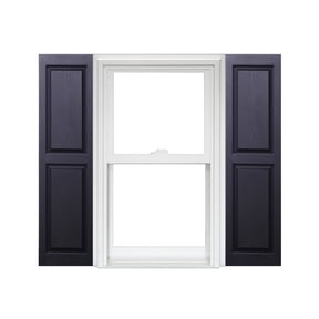 Homeside Raised Panel Vinyl Shutters (1 Pair)