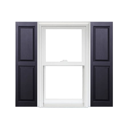 Homeside Raised Panel Vinyl Shutters (1 Pair)