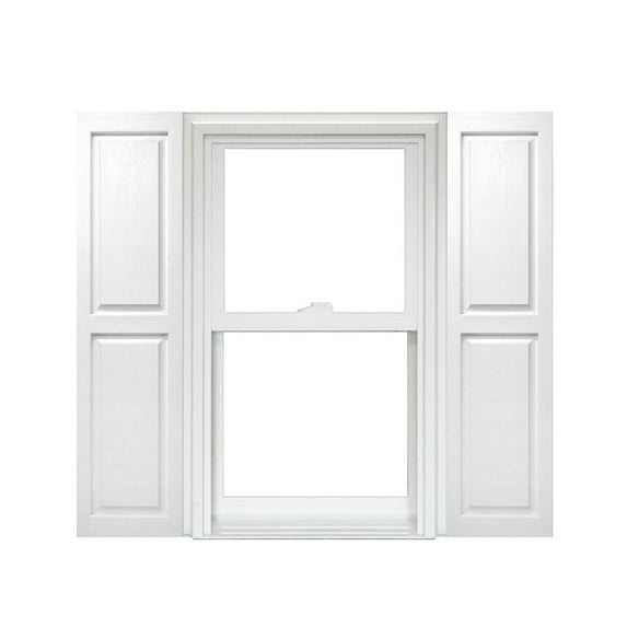 Homeside Raised Panel Vinyl Shutters (1 Pair)