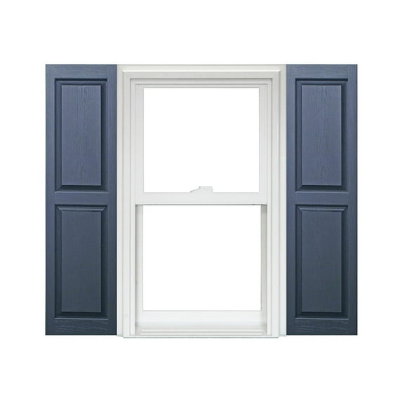 Homeside Raised Panel Vinyl Shutters (1 Pair)