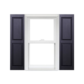 Homeside Raised Panel Vinyl Shutters (1 Pair)