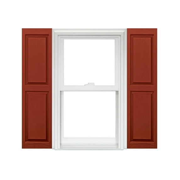 Homeside Raised Panel Vinyl Shutters (1 Pair)