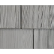 Homeside Select Cedar Shake Vinyl Siding (1/2 Square) - Charcoal Gray