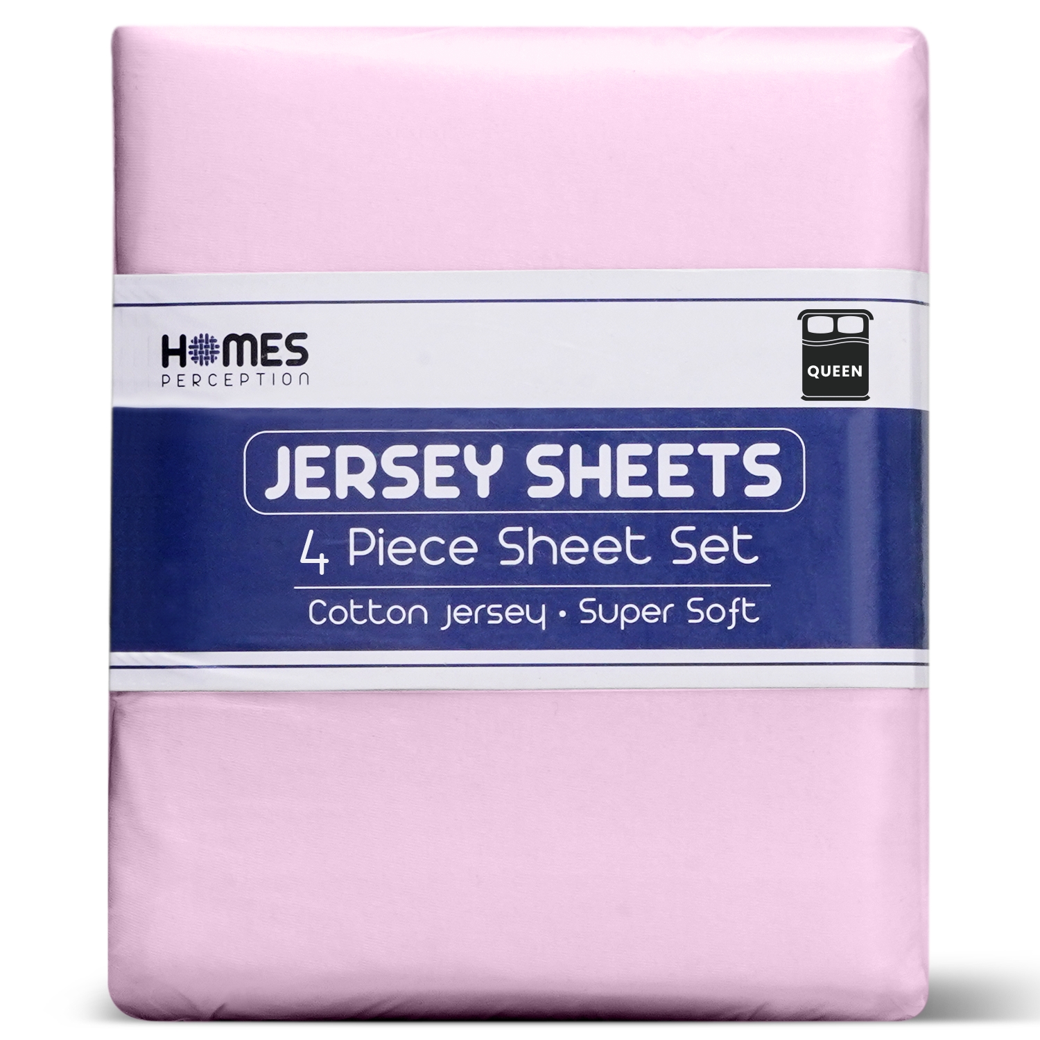 Full Aqua Jersey Knit Sheet Set