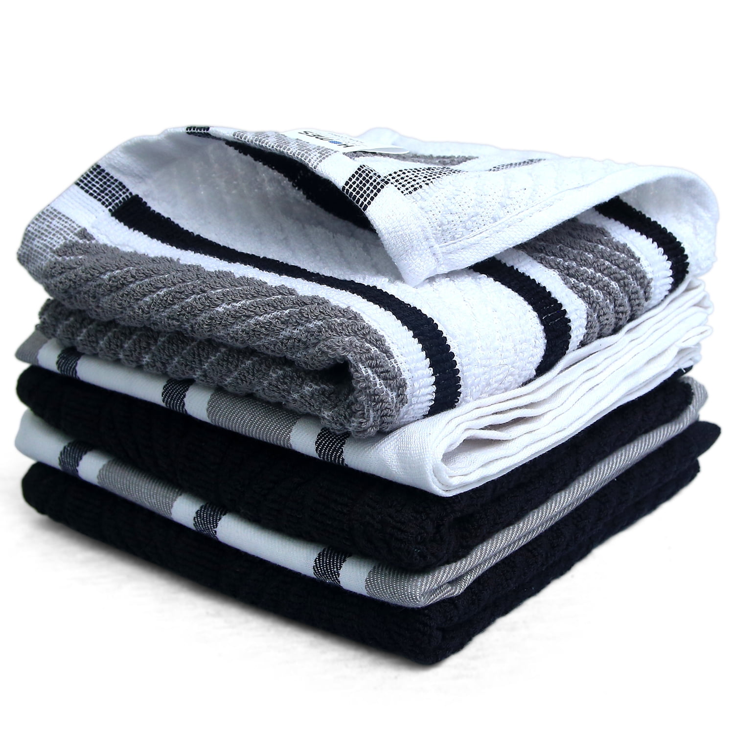 Our Table™ Select Multi Purpose Kitchen Towels in Black, Set Of 4 - Harris  Teeter