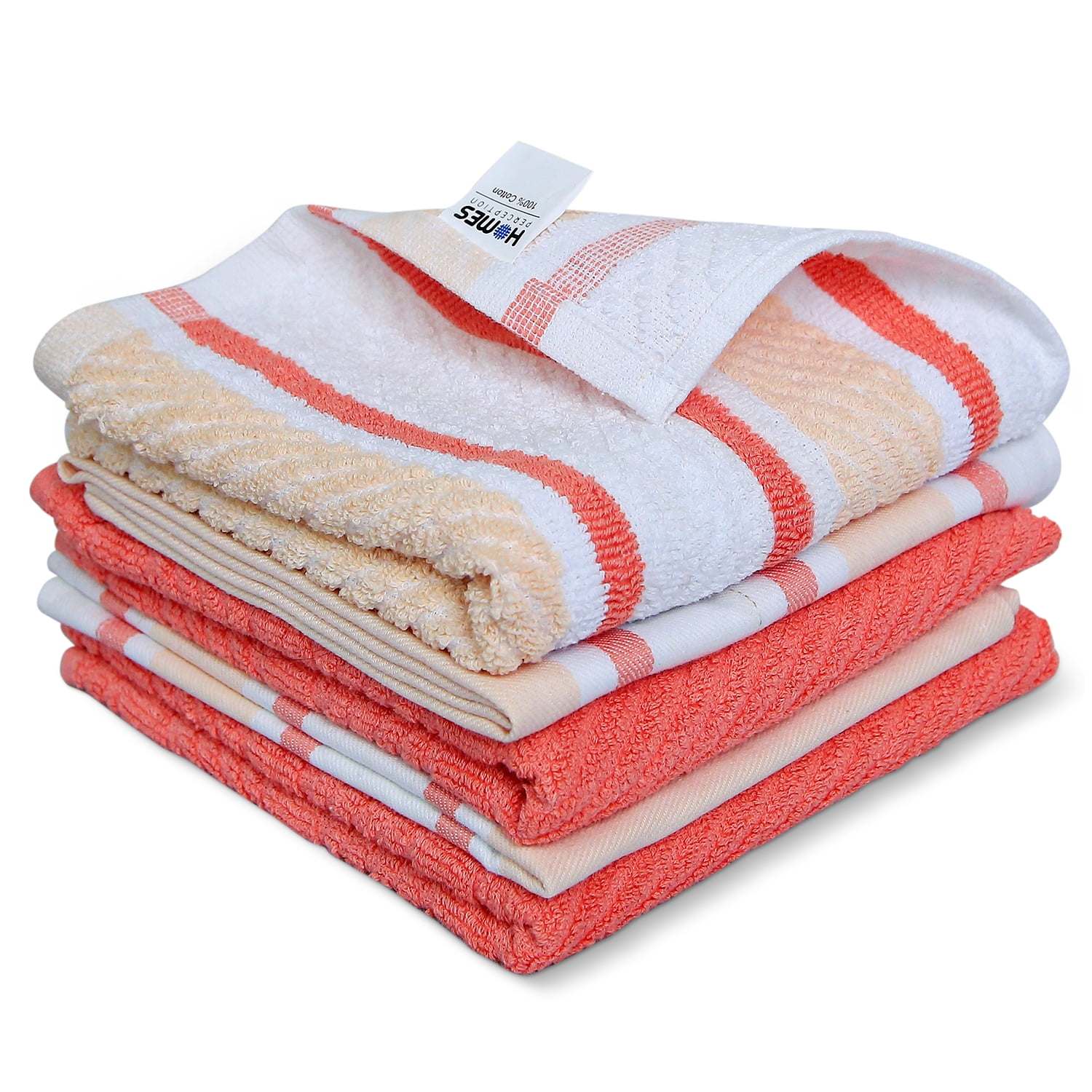 Homesperception Kitchen Towels Set [Pack of 5], 16 x 27 Inches, Soft ...