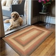 thumbnail image 1 of Homespice 20x30 Russett Rectangular Braided Rug, Brown, Perfect for Kitchen, Entryway, Bathroom Rustic Decor, 1 of 8