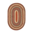 thumbnail image 1 of Homespice - Biscotti Country Style Braided Rug, Perfect Rustic Area Rug to Use as a Cream and Brown Bedroom Rug - Premium Printed Cotton Fabric, Soft and Flat - Large Size Luxury Brown Rug 8x10 Feet, 1 of 6