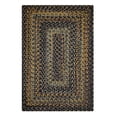 thumbnail image 1 of Homespice Black Forest Indoor/Outdoor Braided Rug 5' x 8' Rectangle - Black, 1 of 9