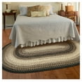 thumbnail image 1 of Homespice Black Mist Area Rug 8x10, Perfect as Dining Table Rug and Area Rug for Bedroom That Lays Flat - Stain Resistant, UV Treated, and Waterproof - Beige and Black Rug for Living Room 8x10 Feet, 1 of 8