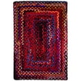 thumbnail image 1 of Homespice Chindi 4x6' Indoor Rugs and Hand Braided Red Rug for Bedroom, Game Room, and Study Room, Your Choice for Colorful and Funky Chindi Fabric and Handmade Chindi Rugs, 1 of 6