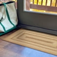 thumbnail image 1 of Homespice Cookie Dough Jute Braided Rug 20x30 - Perfect Indoor Entryway Rugs and Small Rustic Kitchen Rugs for a American Farmhouse Decor, Durable Small Braided Rugs, 1 of 8