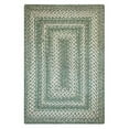 thumbnail image 1 of Homespice Decor 316998 8 x 10 ft. Rectangular Hillside Ultra Durable Braided Rug, Green, 1 of 5