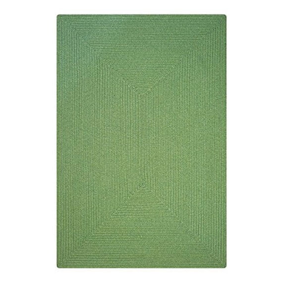 Homespice Decor 8' x 10' Rect. Sage Ultra Durable Braided Rug
