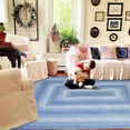 thumbnail image 1 of Homespice Denim Jute Blue 8x10' Braided Area Rug for Living Room, Bedroom Rug and Dining Room. Pet Friendly. Decor Styles- Farmhouse Rug, Rustic, Vintage, Cottage, Primitive, Country, Boho Rug, 1 of 9