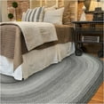 thumbnail image 1 of Homespice Graphite Washable 8x10' Rug for Living Room, Bedroom Rug and Dining Room, Indoor-Outdoor Patio Rug Pet Friendly. Decor Style- Farmhouse Rug, Rustic, Country, Gray Braided Rug, 1 of 9
