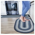 thumbnail image 1 of Homespice Juniper Oval Braided Rug 20x30, Small Outdoor Rugs and Indoor Rugs for Entryway, 1 of 8