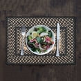 thumbnail image 1 of Homespice Manchester Jute Braided Vintage Placemat 13" x 19" Rect. ( Pack Of 4 ) Black Table Placemat For Dining Table Mat, Spoon Rest Mats, Table Top And Hot Pot Holders, 1 of 8