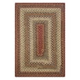 thumbnail image 1 of Homespice Pumpkin Pie Reversible Red Cotton Rug 20" x 30" Rect. Braided Area Rug, 1 of 6