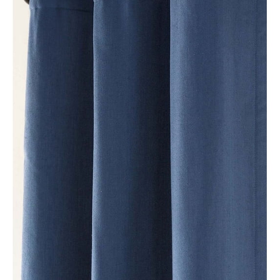 Homespun Double-Lined Grommet Curtain Window Valance