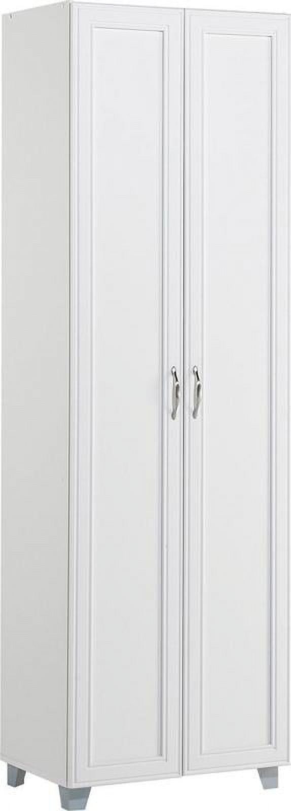 Homestar 2 Door Storage Cabinet in White