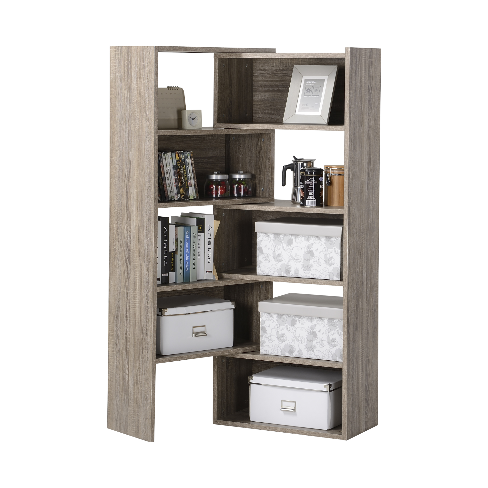 Homestar Flexible and Expandable Shelving Console, Reclaimed Wood - image 1 of 7