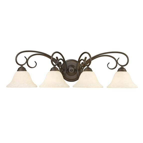 Wry Lighting Homestead 4-light Vanity in Rubbed Bronze