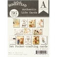 thumbnail image 1 of Homestead Authentic Life Cards-Pocket Crafting & Journaling 3"X4" Cards, Pk 3, 1 of 2